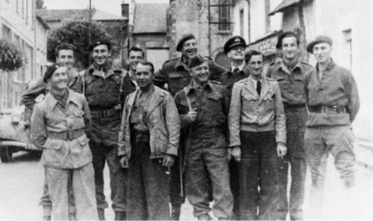 Members of SOE in southern France in 1944.