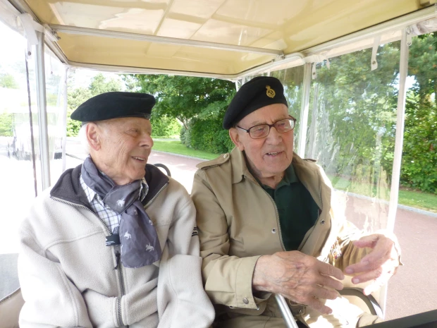 Their long-standing friendship and reconciliation sends a powerful message about war at a very personal level.
