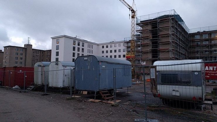 Prora during renovation process. Photo: Krank-Hover / CC-BY-SA 4.0