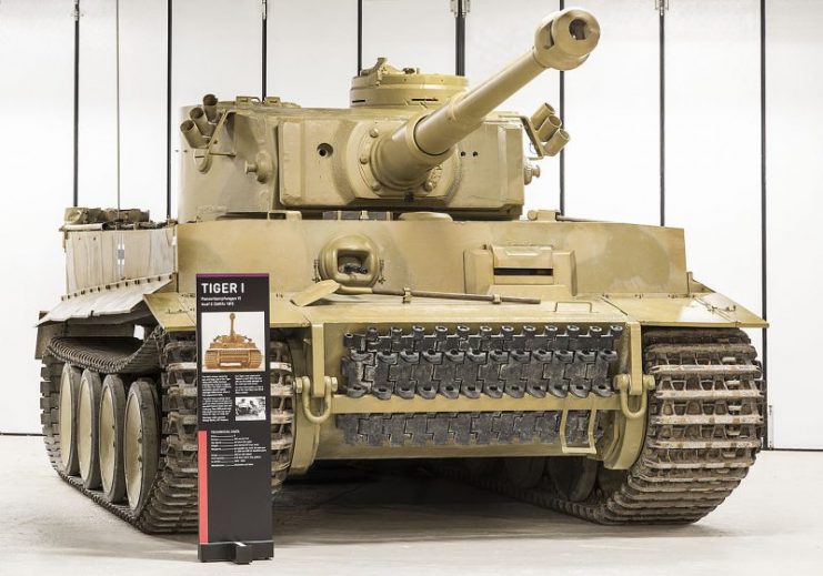Tiger 131 in Tiger Collection Exhibition