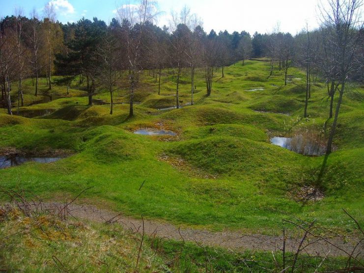 Verdun battlefield