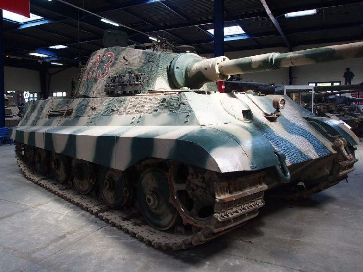 Tiger II photographed in the Musée des Blindés, France.