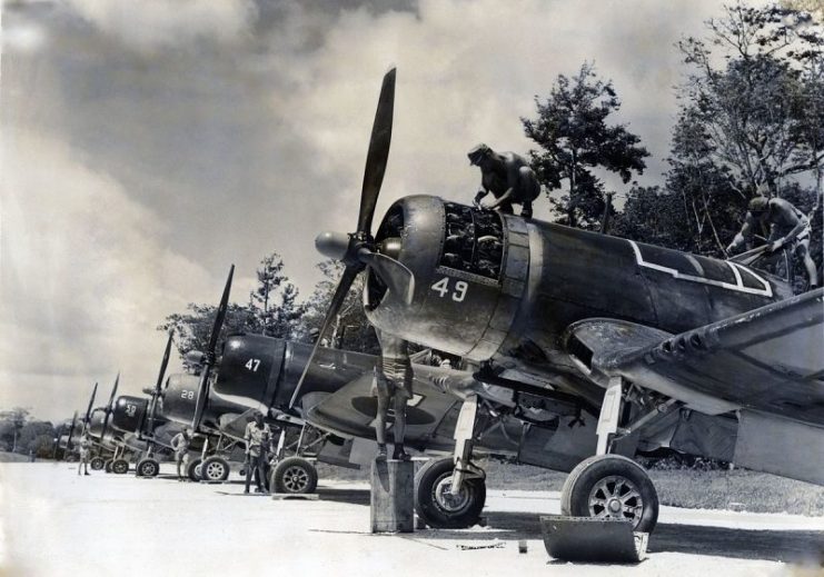 Corsairs of the Royal New Zealand Air Force in Pacific Islands