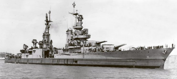 WWII Battleship USS Indianapolis