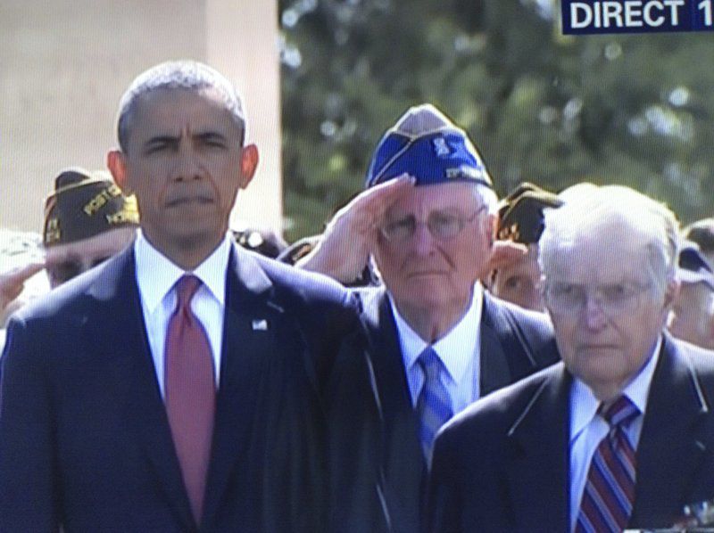 He spoke nationally about his participation in the D-Day invasion and stood with other veterans behind President Barack Obama at the 70th anniversary in Normandy has admitted to misrepresenting his military record.