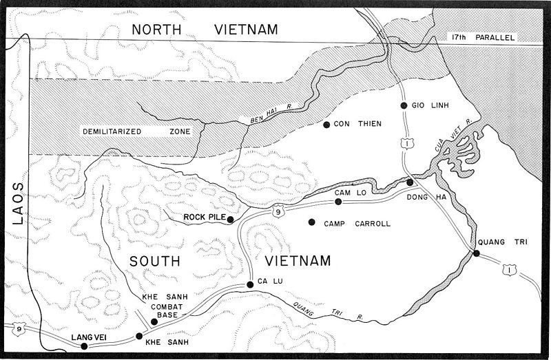 North and South Vietnamese DMZ