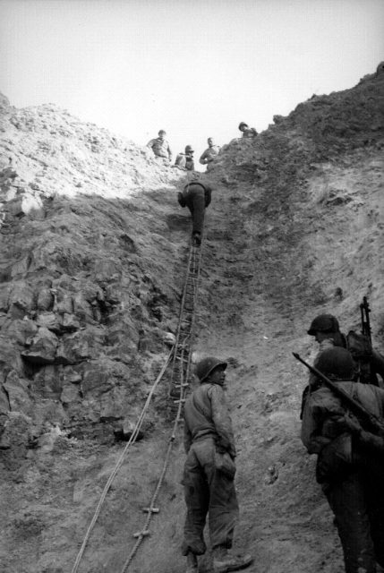 U.S. Rangers Pointe du Hoc – Normany, France D-day.