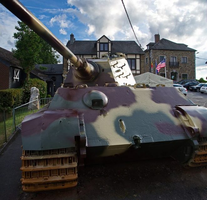 Panzerkampfwagen VI Tiger II (213) in the December 44 Museum. Photo: Uwe Brodrecht / CC-BY-SA 2.0