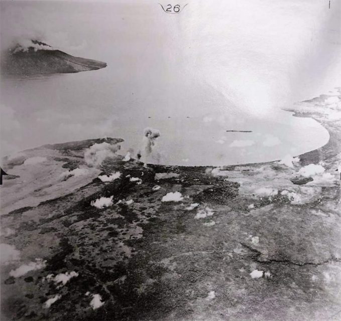 Aerial image of Hansa Bay. Photo: Project Recover.