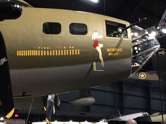 Pilot Robert Morgan named the aircraft after his wartime girlfriend, Margaret Polk, of Memphis ©Jerry McLaughlin