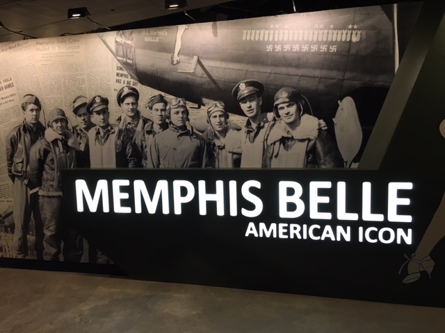 The B-17F bomber was unveiled Wednesday at a private event honoring family members of the Memphis Belle crew ©Jerry McLaughlin