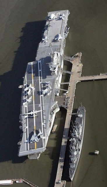 Patriot’s Point – USS Yorktown and USS Laffey.