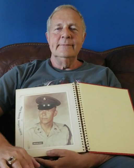 Although he enlisted and trained with the U.S. Army in 1969, Joe Dresselhaus of Jefferson City served with elements of the 1st Marine Division during the Vietnam War. Courtesy of Jeremy P. Amick