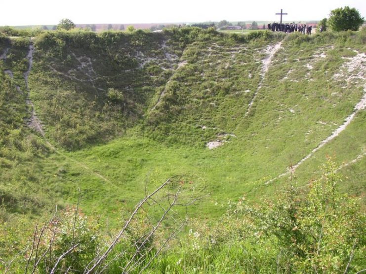 Lochnagar Crater today.