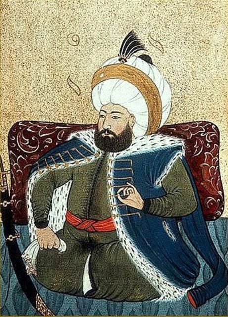 Portrait of Mehmed II