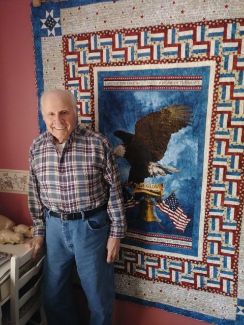 New Bloomfield area veteran Leo Scrivner enlisted in the U.S. Navy in 1943. During World War II, he served as a 20mm gunner in several Asiatic and Pacific campaigns aboard the battleship USS Washington. Courtesy of Jeremy P. Ämick