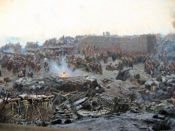 The Siege of Sevastopol by Franz Roubaud (1904)