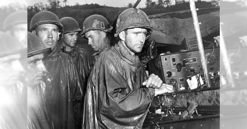 Army in Okinawa on VE Day - cropped, CC BY-NC-SA 2.0 by England via Flickr