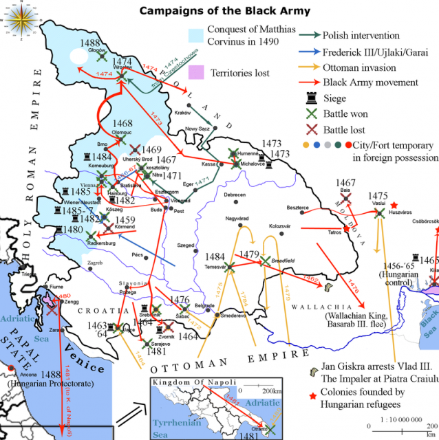 Wars of the Black Army in Central Europe – Lajbi at English Wikipedia CC BY 3.0