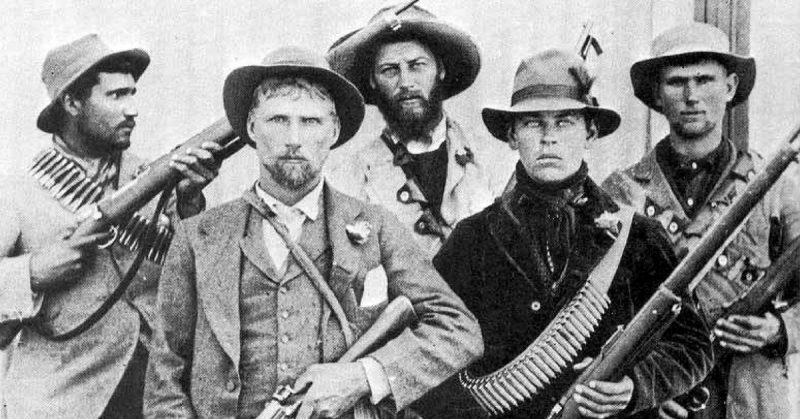Boer guerrillas during the Second Boer War