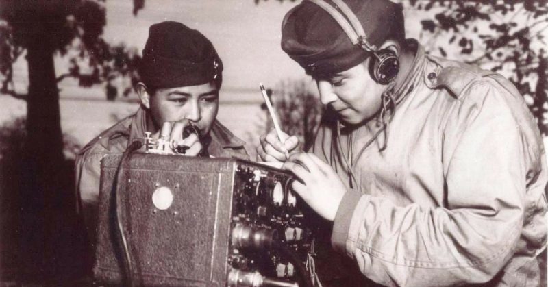 Code talkers at work, Australia, July 1943 