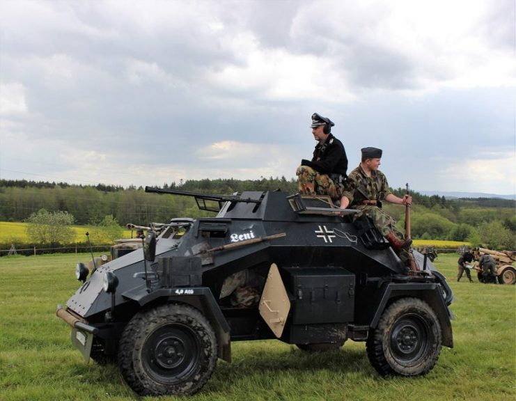 SdKfz 222. Photo: Richenza / CC-BY-SA 3.0