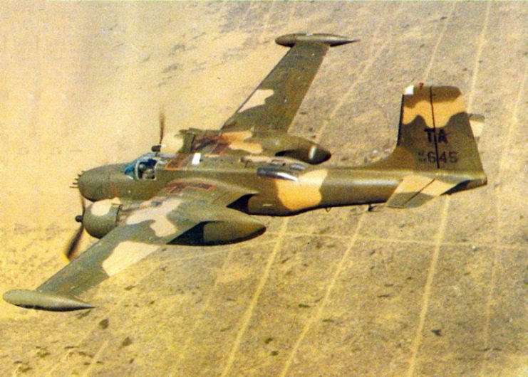 The U.S. Military did find some uses for otherwise obsolete planes such as this A-26A of the 609th SOS in 1969, Vietnam