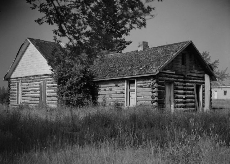 Barracks at Fort Missoula.