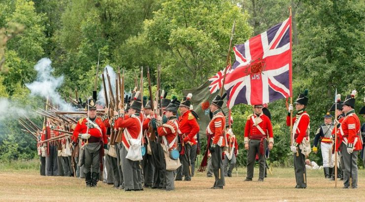 Re-enactment of the War of 1812, Old Fort Erie. By Peter K Burian – CC BY-SA 4.0