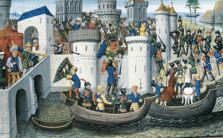 Conquest of Constantinople by the Crusaders in 1204