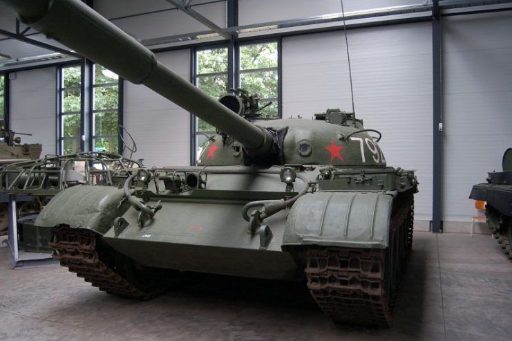 T-62 tank.