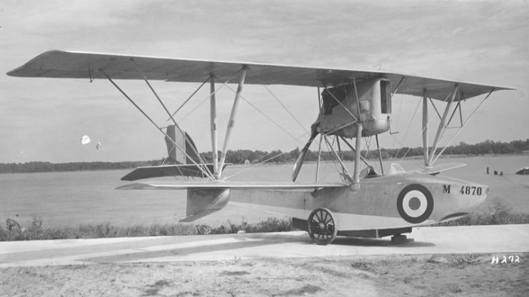 Italian Macchi M.5 flying boat fighter.