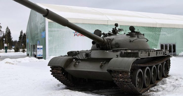 T-62 tank. Photo: Vitaly V. Kuzmin – CC BY-SA 3.0
