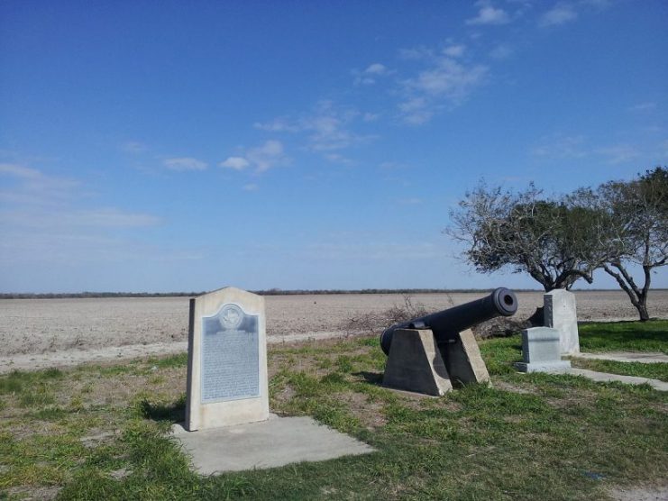 Rancho de Carricitos, the site of the Thornton skirmish. Photo: Pi3.124 – CC BY-SA 3.0