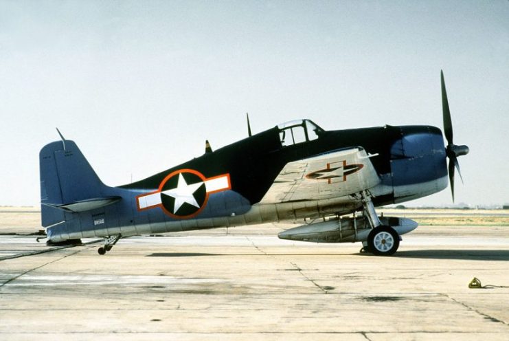 A Grumman F6F-3 Hellcat, in 1984.