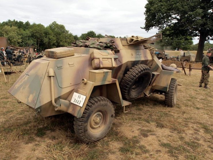 SdKfz. 222 Leichter Panzerspähwagen