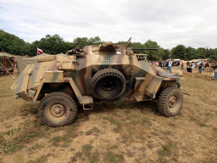 SdKfz. 222 Leichter Panzerspähwagen