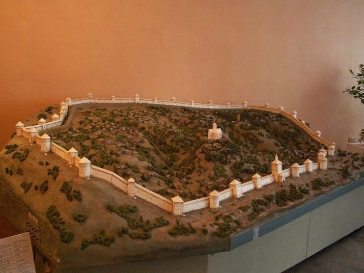 Model of Smoleńsk Fortress. Photo: Al Silonov / CC-BY-SA 3.0