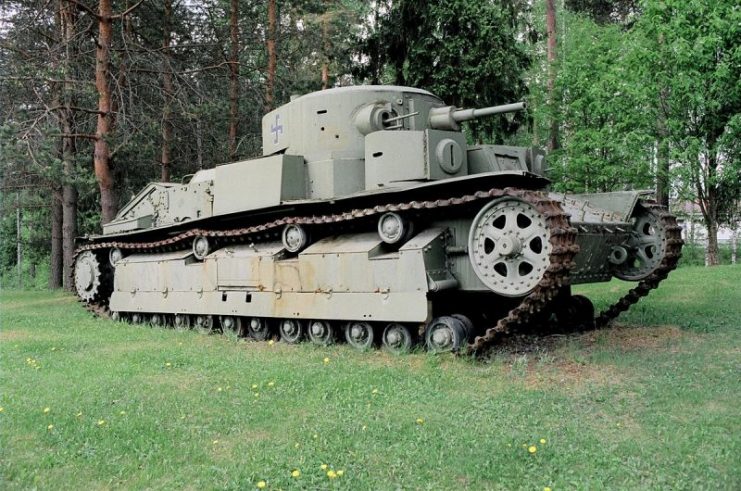 T-28 tank. Photo: Methem (Mikko J. Putkonen) – CC BY 3.0
