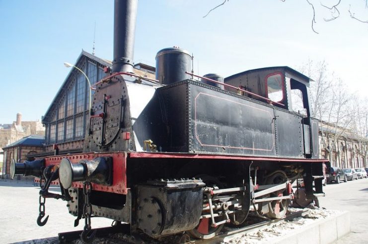 Rail Museum in Madrid. By Concepcion AMAT ORTA – CC BY 3.0