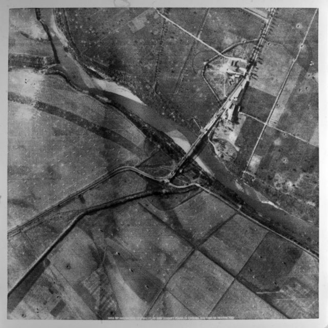 Aerial Photograph of Primosole Bridge. Photo provided by the author.