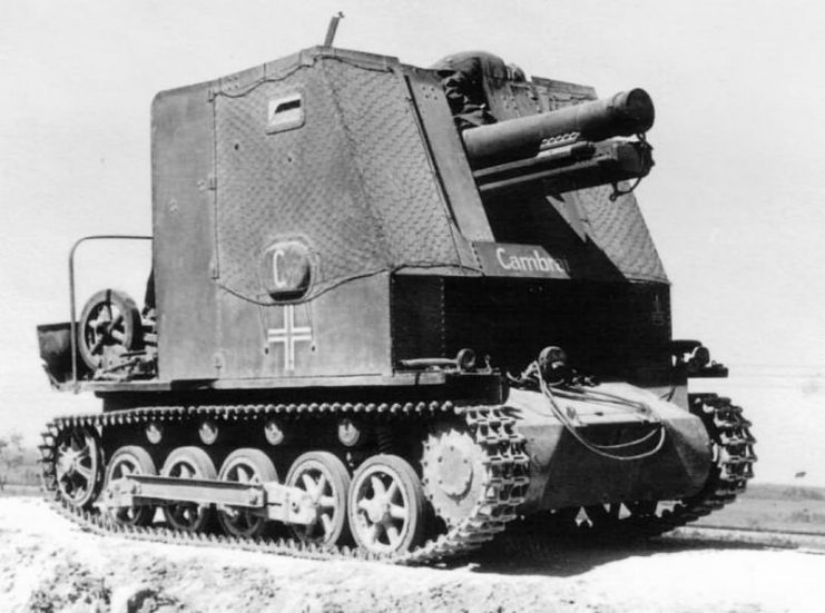 15 cm sIG 33 named Cambrai