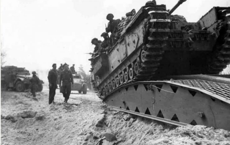Churchill VI of 6th Guards Tank Brigade Holland 1945