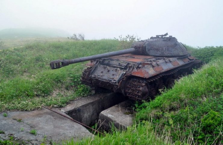 A weight of IS-3 – 46 tonnes. Photo: Yury Maksimov