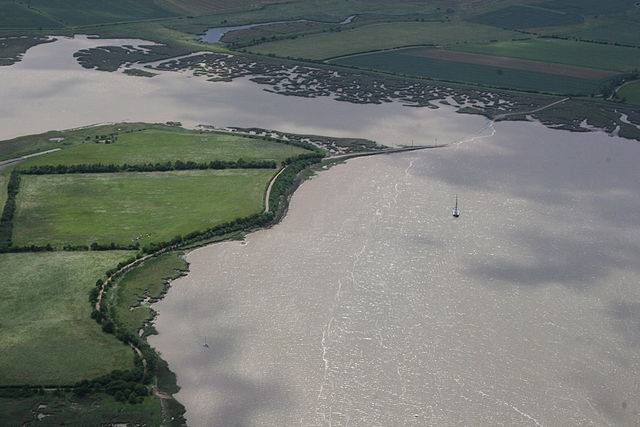 Northey Island, Site of Battle of Maldon. By terry joyce – CC BY-SA 3.0