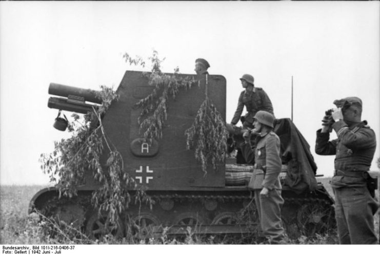 Bison Eastern Front 1942. By Bundesarchiv – CC BY-SA 3.0 de
