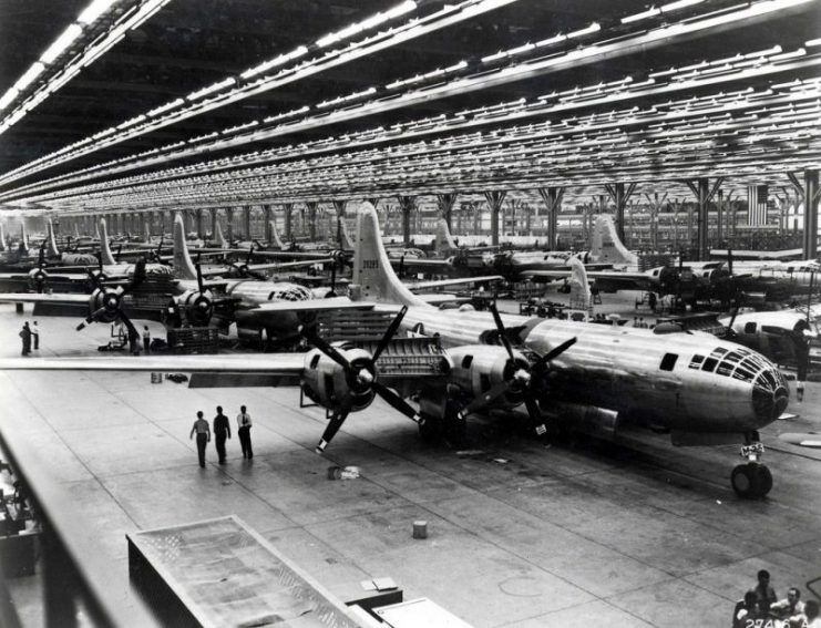 Boeing-Wichita B-29 Assembly Line, 1944.
