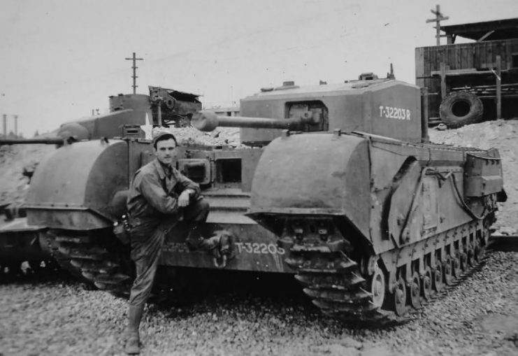 Churchill Tank Mk III T32203 1944