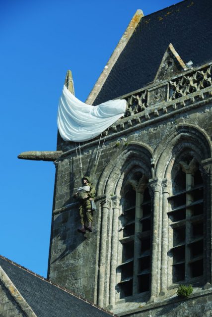 Visiting St Mere Eglise Church