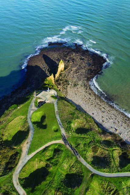 Visiting Pointe du hoc